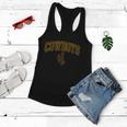 Mens Wyoming Cowboys Apparel Cowboys Arch & Logo Women Flowy Tank