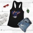 Merica Eagle Mullet 4Th Of July American Flag Gift V2 Women Flowy Tank