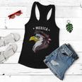 Merica Funny Gift Funny Eagle Mullet Funny Gift 4Th Of July Funny Gift Patriotic Women Flowy Tank