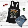 Mountain Bike Cycling Bicycle Mountain Biking Gift Tshirt Women Flowy Tank