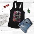 No Uterus No Opinion Floral Pro Choice Feminist Womens Cool Gift Women Flowy Tank