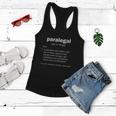 Paralegal Definition Funny Legal Assistant Gag Gift Graphic Design Printed Casual Daily Basic V2 Women Flowy Tank