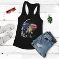 Patriotic Eagle Sunglasses Usa American Flag 4Th Of July Gift Women Flowy Tank