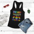 Pop It Grandma Of The Birthday Girl Funny Women Flowy Tank