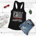 Promoted To Daddy 2022 First Time Fathers Day New Dad Gifts Tshirt Women Flowy Tank