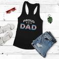 Proud Dad Of Transgender Lgbt Trans Flag Meaningful Gift Design Funny Gift Women Flowy Tank