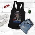 Red White And Boozed 4Th Of July Uncle Sam Women Flowy Tank