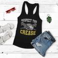 Respect The Crease Lacrosse Goalie Lacrosse Plus Size Shirts For Men And Women Women Flowy Tank