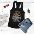 Retro Always Be Yourself Unless You Can Be A Lizard Lover Gift Women Flowy Tank