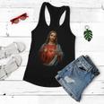 Sacred Heart Of Jesus V2 Women Flowy Tank