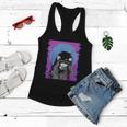 Sad Anime Girl Japanese Aesthetic Vaporwave Anime Otaku Tshirt Women Flowy Tank