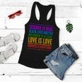 Science Is Real Black Lives Matter Love Is Love Tshirt Women Flowy Tank