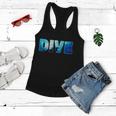 Scuba Diving Ocean V2 Women Flowy Tank