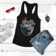 Smile Or Die Scary Clown Halloween Women Flowy Tank