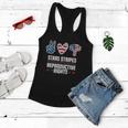 Stars Stripes And Reproductive Rights 4Th Of July Equal Rights Gift Women Flowy Tank