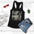 Straight Outta Rescue Pitbull Tshirt Women Flowy Tank