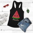 Sweety Watermelon Slice Melon Funny Summer Women Flowy Tank