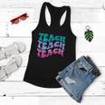 Teach Compassion Teach Kindness Teach Confidence Graphic Shirt Women Flowy Tank