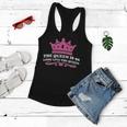 The Queen Is 90 Funny 90Th Birthday Women Flowy Tank