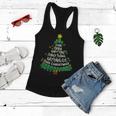Tree Isnt The Only Thing Getting Lit Ugly Christmas Tshirt Women Flowy Tank