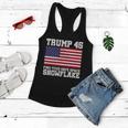 Trump 45 Find Your Safe Place Snowflake Tshirt Women Flowy Tank