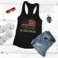 Ultra Maga Shirt Funny Anti Biden Us Flag Pro Trump Trendy Tshirt Women Flowy Tank