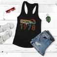 Vintage 1978 Made In 1978 44Th Birthday Gift 44 Year Old Women Flowy Tank
