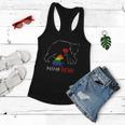 Vintage Rainbow Mama Bear Hugs Mom Mother Love Lgbt Pride Cute Gift Women Flowy Tank