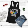 Wifey One Lesbian Pride Lgbt Bride Couple Women Flowy Tank