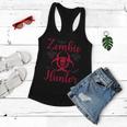 Zombie Hunter Halloween Quote Women Flowy Tank