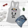Kids 6 Year Old Gifts Cute Panda Birthday Girl 6Th Birthday Funny Women Flowy Tank