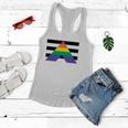 Straight Ally Lgbtq Support Tshirt Women Flowy Tank