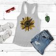 Sunflower For Women Cute Graphic  Cheetah Print  Women Flowy Tank