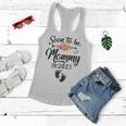 Womens Soon To Be Mommy 2023 Mothers Day First Time Mom Pregnancy Women Flowy Tank