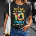 10Th Birthday This Girl Is Now 10 Double Digits Gift Unisex T-Shirt Gifts for Her