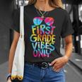 1St Grade Vibes Only Back To School 1St Grade Teacher T-shirt Gifts for Her