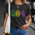 504 New Orleans Mardi Gras Unisex T-Shirt Gifts for Her