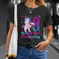 8Th Birthday 8 Year Old Girl Flossing Funny Unicorn Party Unisex T-Shirt Gifts for Her
