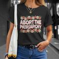 Abort The Patriarchy Vintage Feminism Reproduce Dignity Unisex T-Shirt Gifts for Her