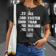 All Faster Than Dialing V3 Unisex T-Shirt Gifts for Her