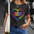 Autism Awareness - Full Of Love Unisex T-Shirt Gifts for Her