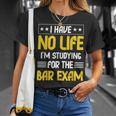 Bar Exam Law School Graduate Graduation V2 T-shirt Gifts for Her