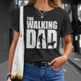 Best Funny Gift For Fathers Day 2022 The Walking Dad Unisex T-Shirt Gifts for Her