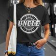 Best Uncle Ever Badge Unisex T-Shirt Gifts for Her