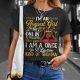 Birthday August Queen Girls Im An August Girl T-shirt Gifts for Her