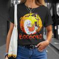 Booooks Ghost Halloween Teacher Book Library Reading T-shirt Gifts for Her