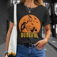 Bootiful Funny Halloween Quote Unisex T-Shirt Gifts for Her