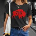 Buffalo 716 New York Football Unisex T-Shirt Gifts for Her
