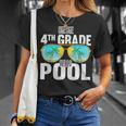 Bye Bye 4Th Grade Hello Pool Sunglasses Teachers Students Unisex T-Shirt Gifts for Her