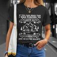Camping Cool Tenting Campfire Camp Hiking Trekking Camping T-Shirt Gifts for Her
